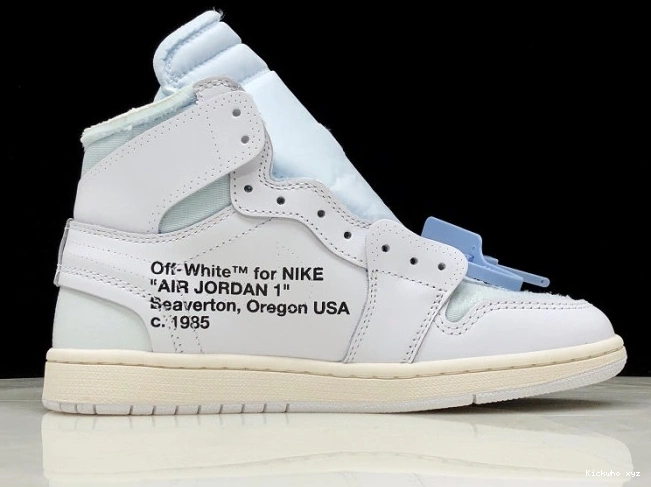 White Jordan Retro High Off-White Air AQ0818-100 1 0705
